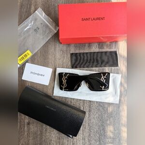 YSL Saint Laurent Black Sunglasses